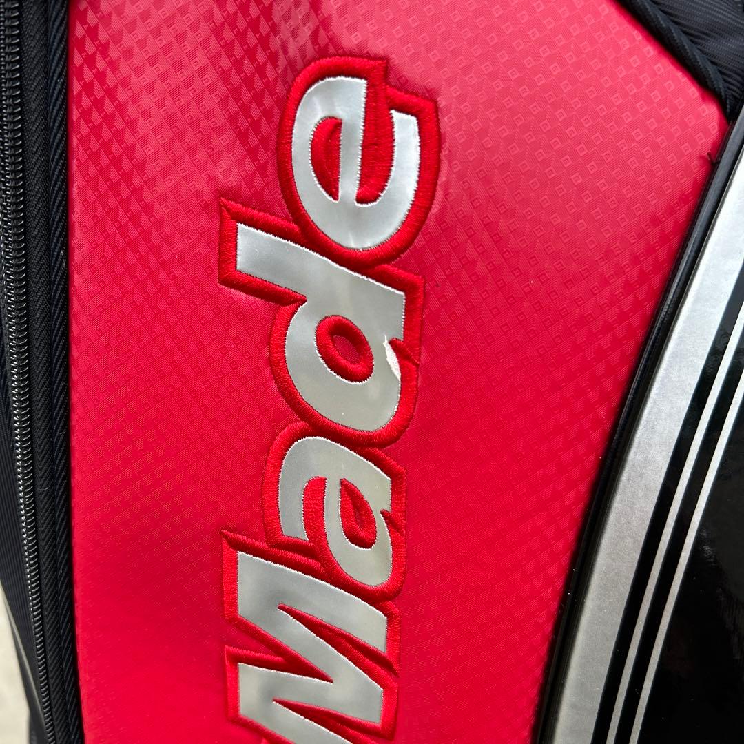 テーラーメイド Carlsbad,CA キャディバッグ 9型　レッド/ブラック