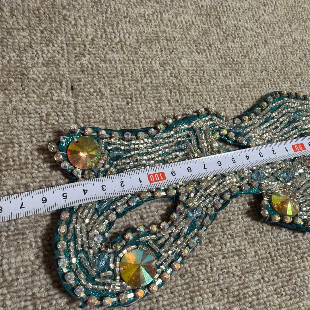 ベリーダンス セットアップ ビーズ装飾