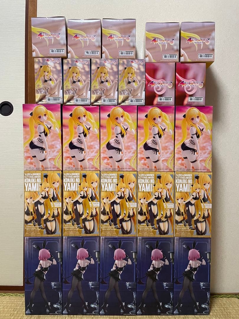 ToLOVEる とらぶる ダークネス 金色の闇 フィギュア 26個