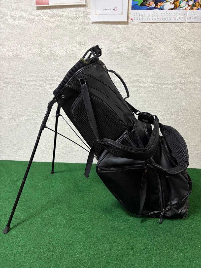 ジョンソンさん専用 Vessel スタンドゴルフバッグ ブラック