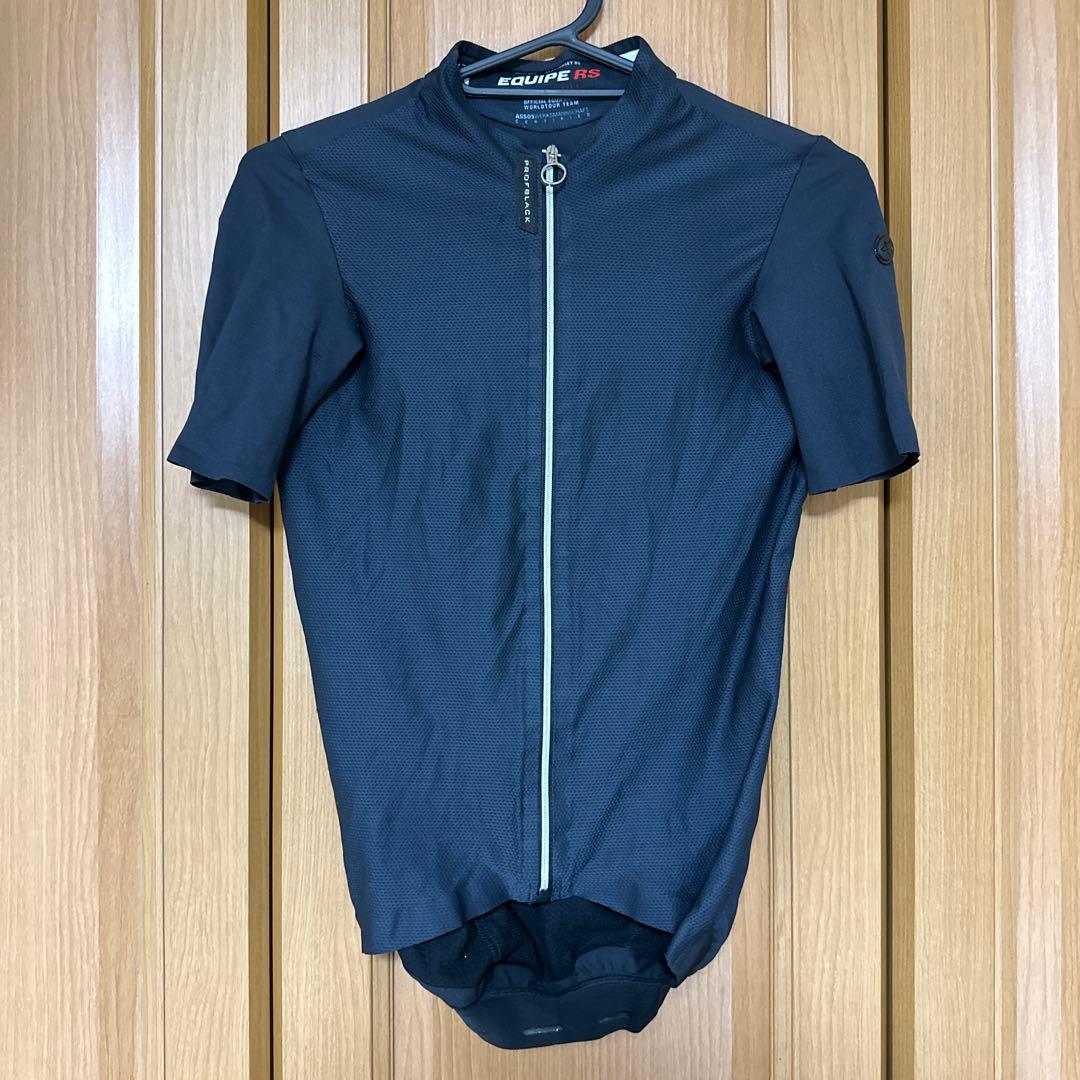アソス EQUIPE RS サイクルジャージ XS 黒