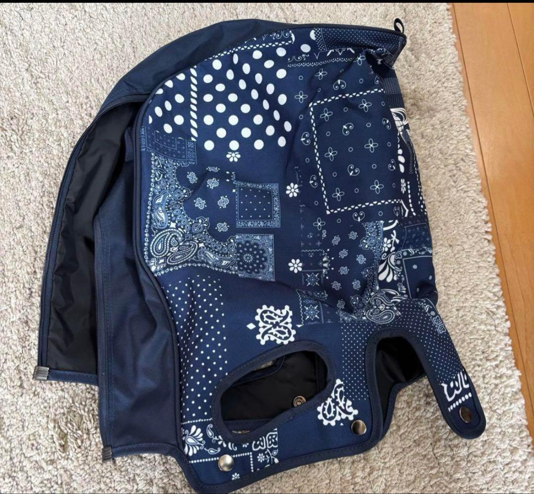 BEAMS GOLF キャディバッグ ネイビー