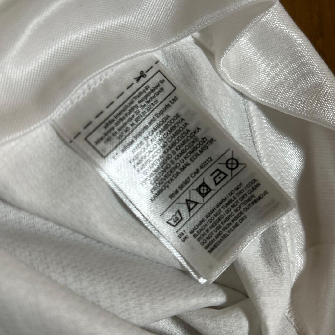 希少 レアル・マドリード 金ワッペン RMCF メッシュ切替 M スペイン購入