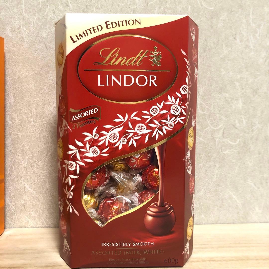 【最終値下げ】リンツ リンドール レッドアソート600g ミルク &ホワイト③箱