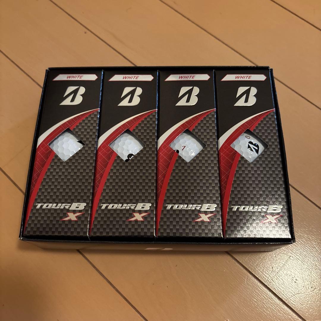 明日まで ブリヂストン TOUR B X ホワイト 10ダース