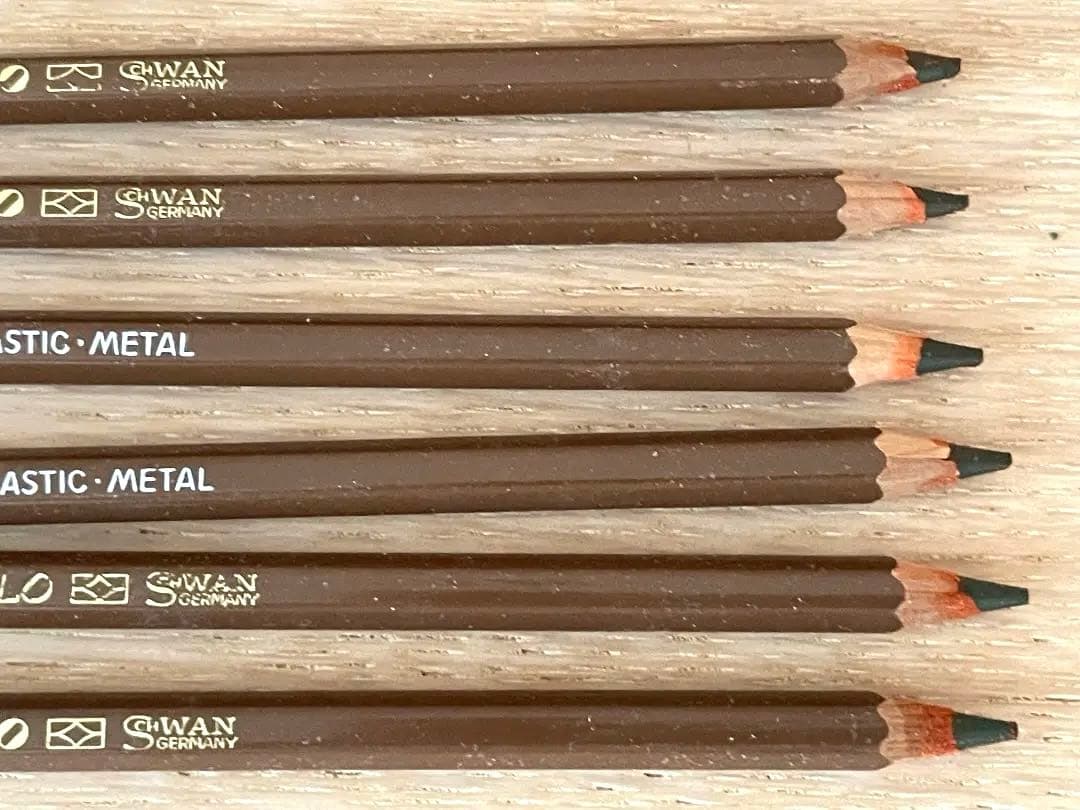 STABILO ALL 8045 鉛筆 ブラウン 1ダース 1950s 60s