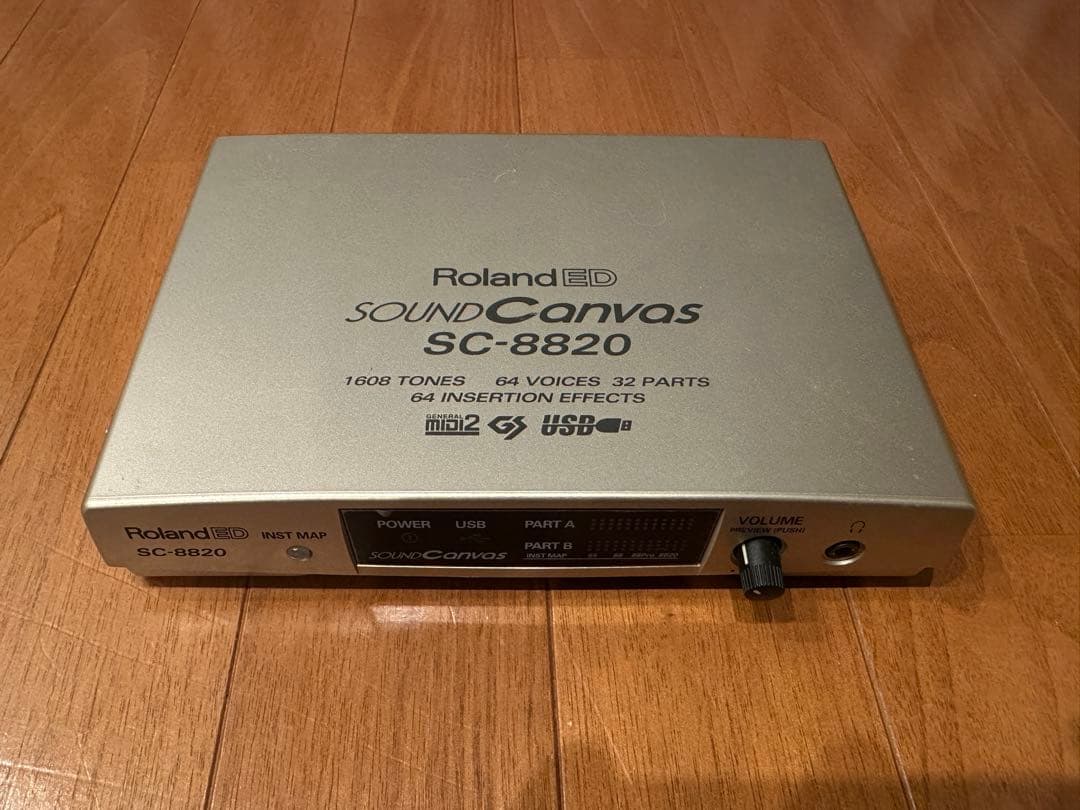 Roland SC-8820 動作未確認