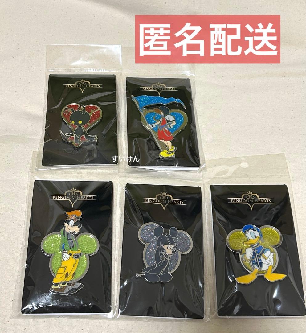 キングダムハーツ ピンバッジ 5種類 ロフト KINGDOM HEARTS