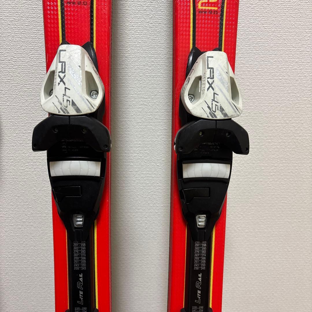 Head ジュニアスキー板　137cm +ストック付き