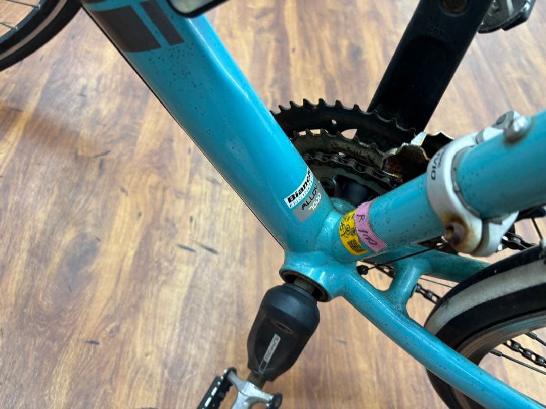 Bianchi クロスバイクreparto corse 水色