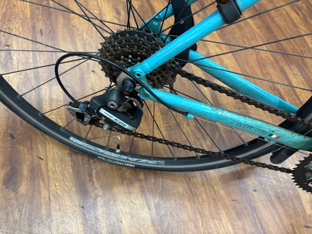 Bianchi クロスバイクreparto corse 水色
