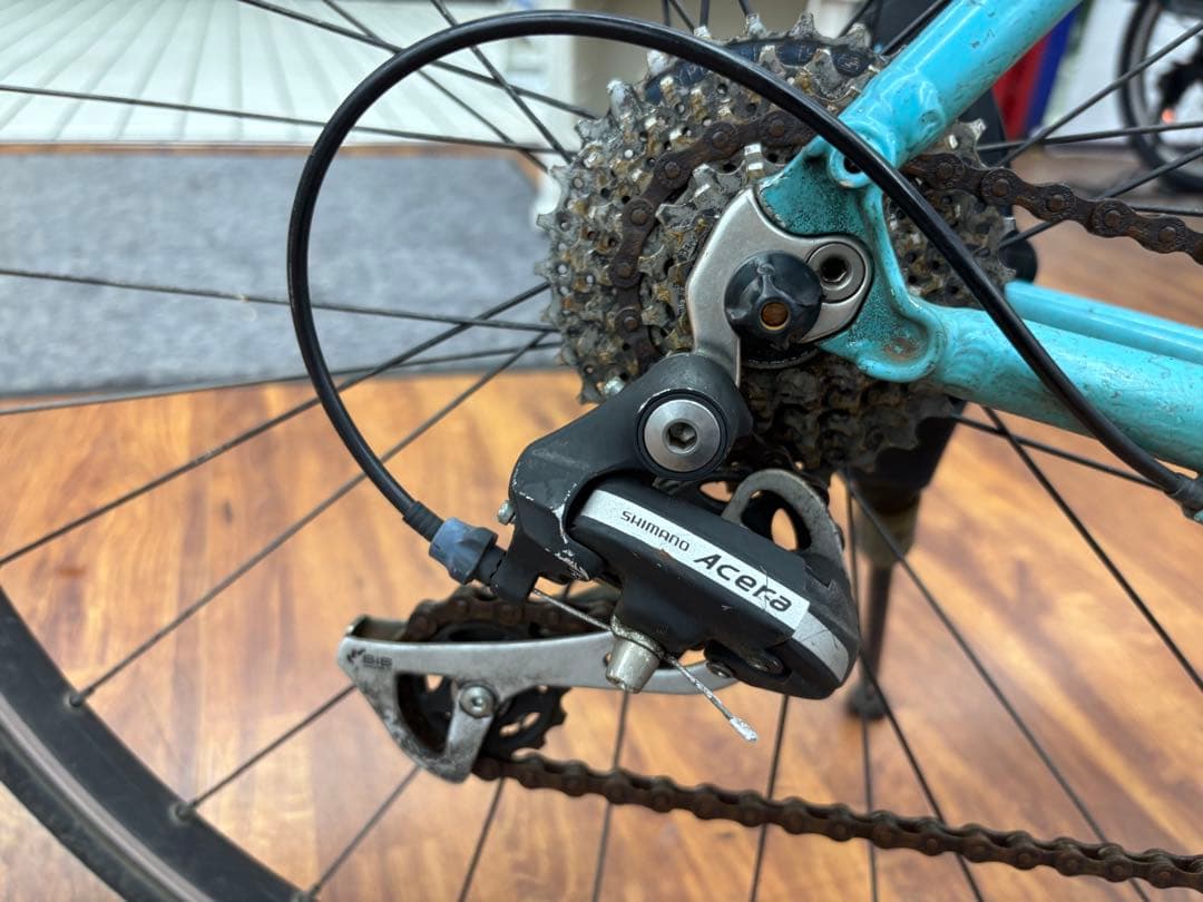 Bianchi クロスバイクreparto corse 水色
