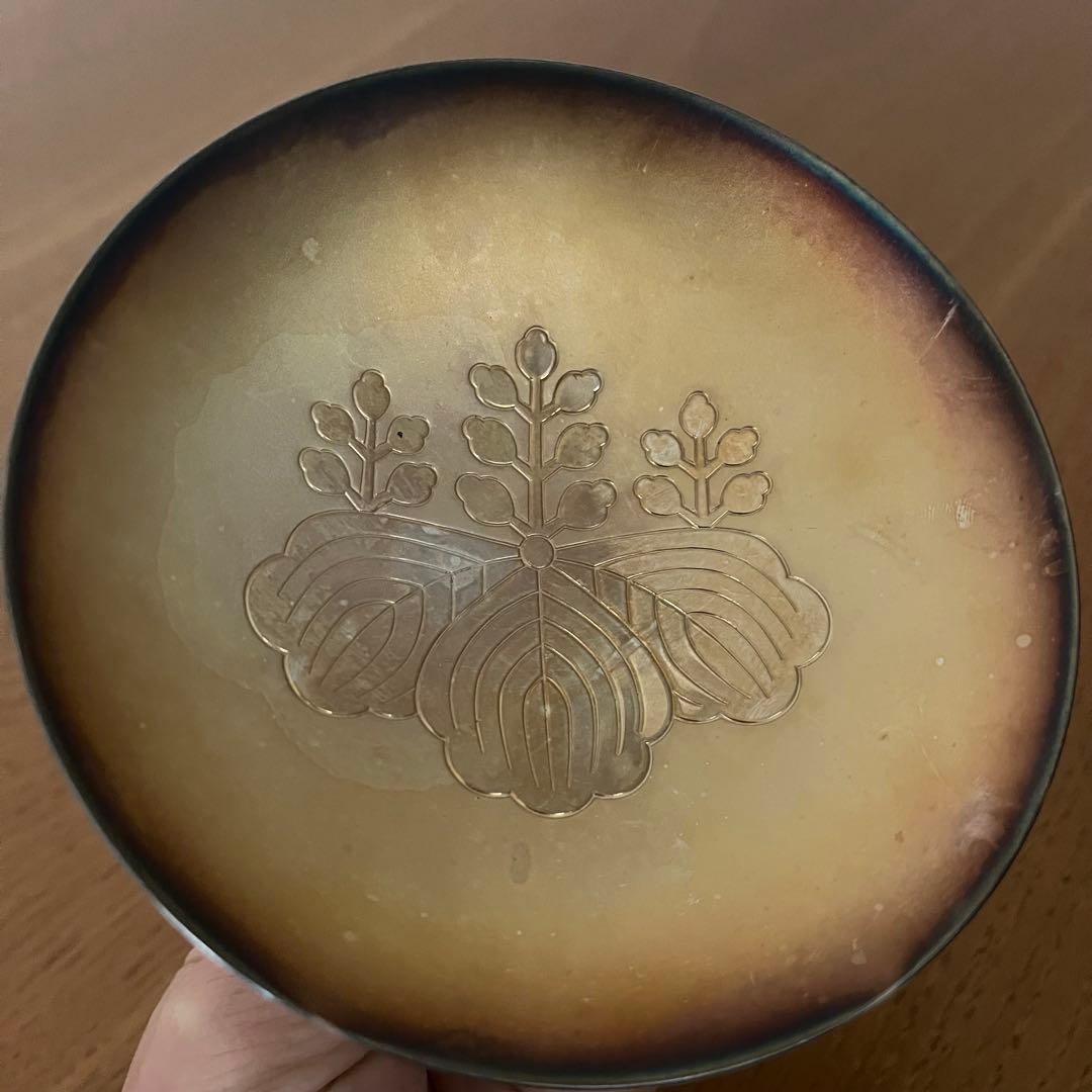 【純銀】　銀杯　銀盃　SILVER1000刻印　内閣総理大臣　贈　約137g