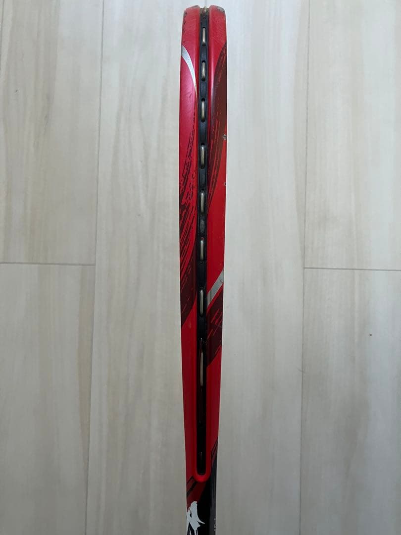 YONEX ナノフォース8Vレブ フレイムレッド UL1 良品 廃盤カラー