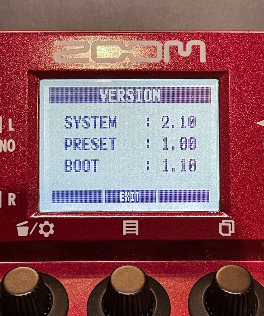 ZOOM MS-60B マルチエフェクター 改造あり