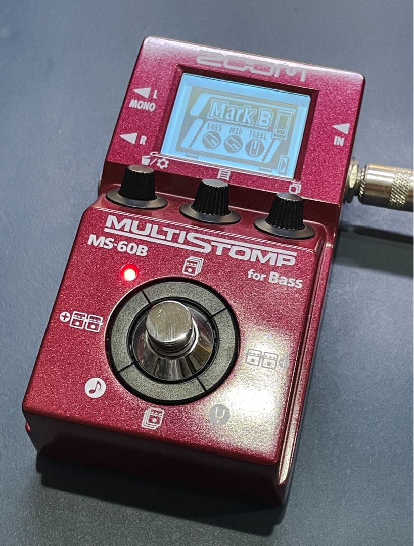 ZOOM MS-60B マルチエフェクター 改造あり