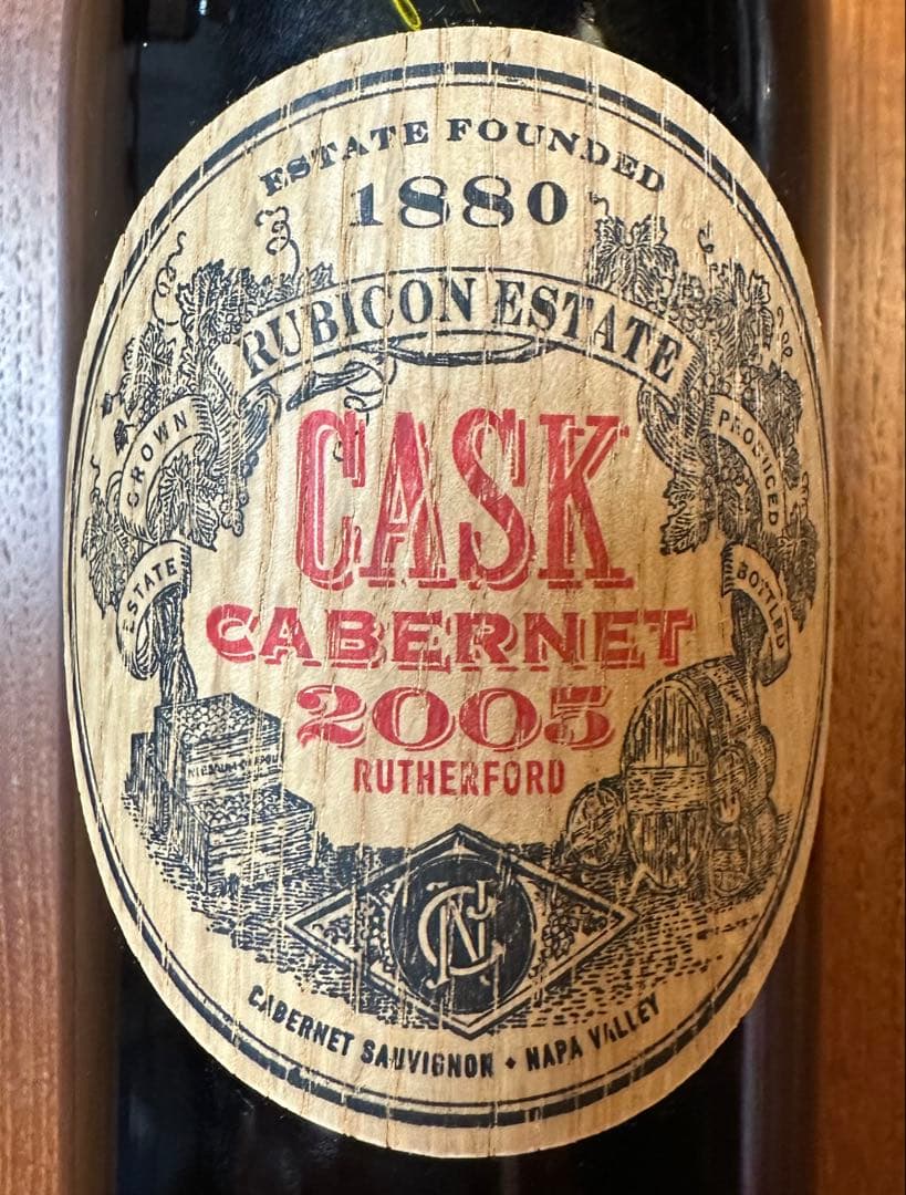Rubicon Estate Cask Cabernet 2005イングルヌック