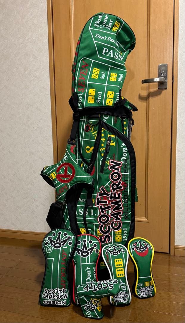 「超レア」スコッティキャメロン　スタンドバッグ&ヘッドカバー5点