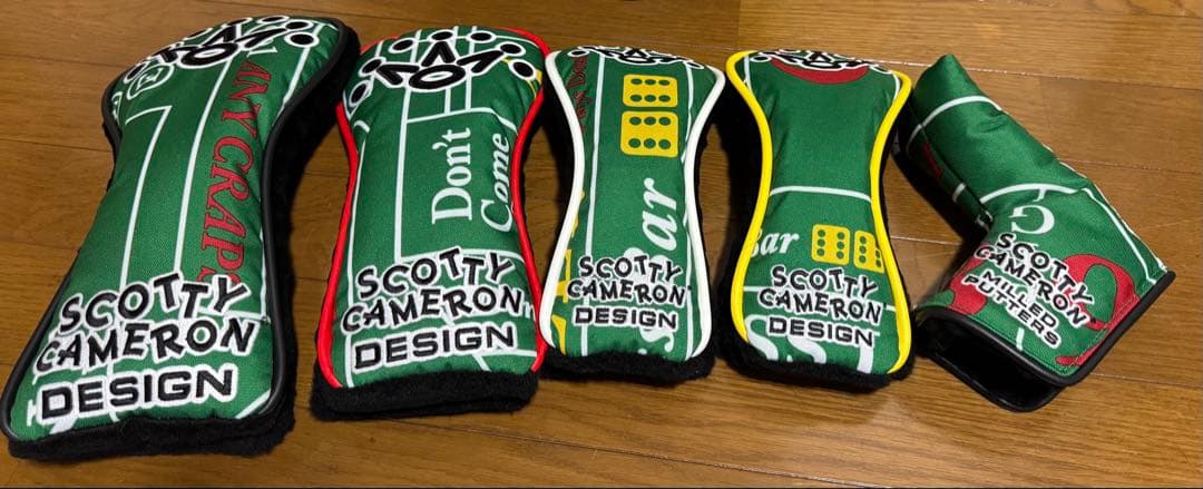 「超レア」スコッティキャメロン　スタンドバッグ&ヘッドカバー5点