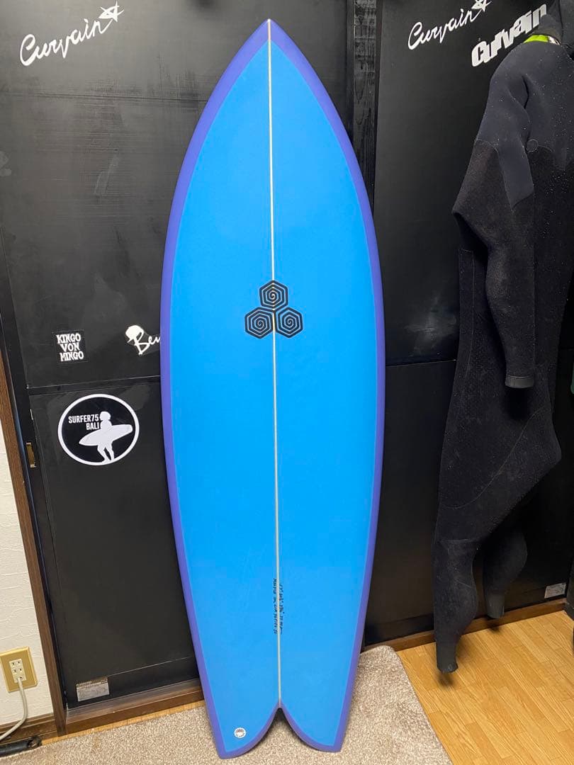 FEB'S FIiSH ツイン　5'7×20'1/2×2'7/16☆33.4L