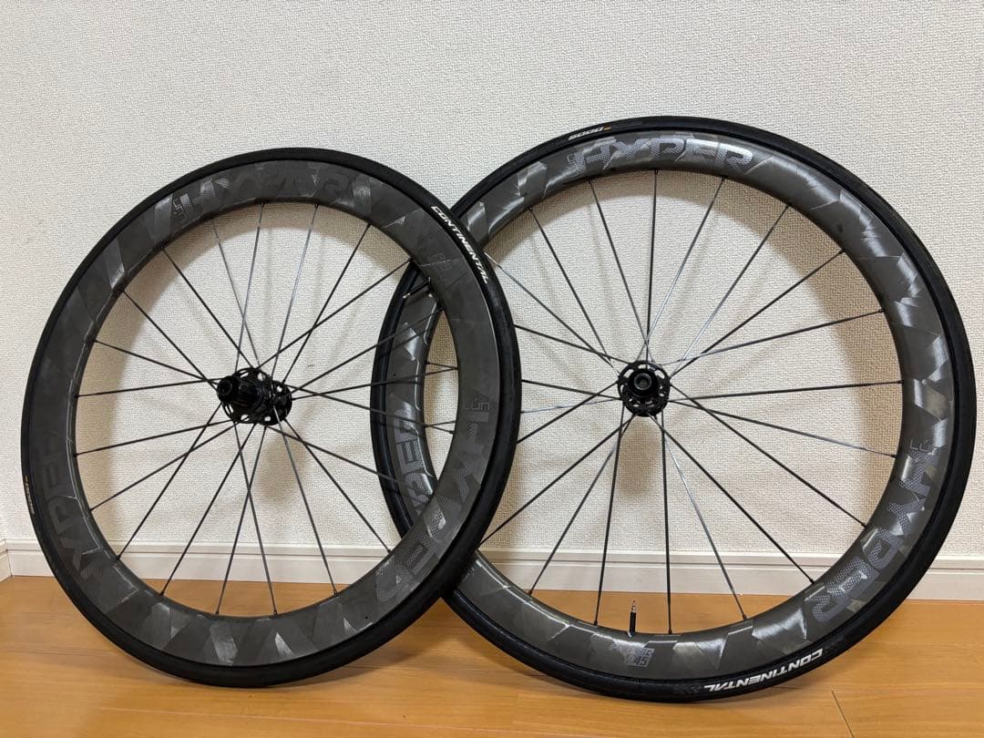 Lun HYPER カーボンホイール D45 11/3まで値下げ