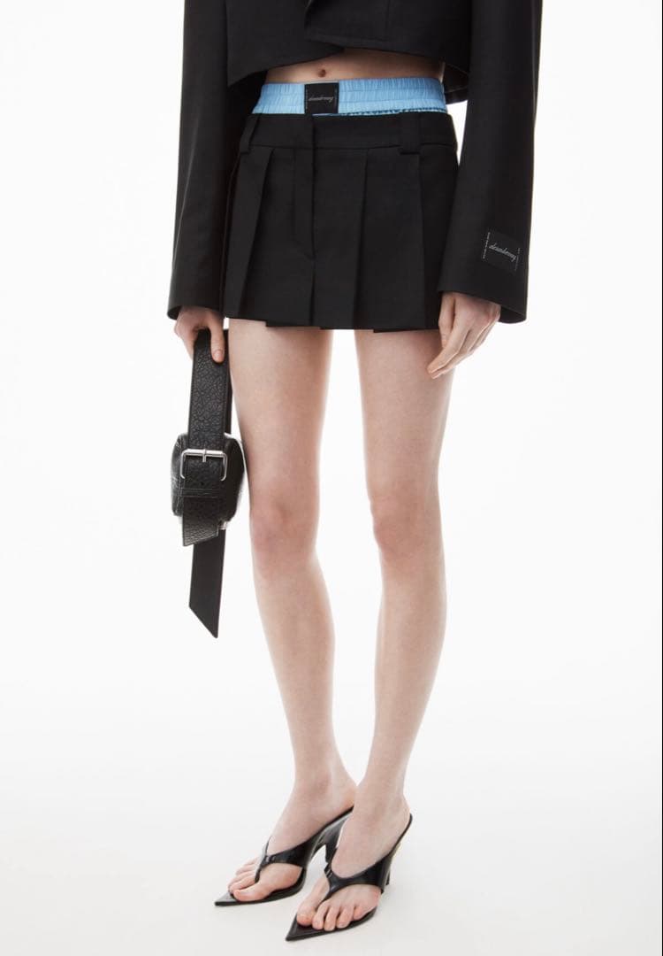 新作　alexanderwang アレキサンダーワン　スカート スコート