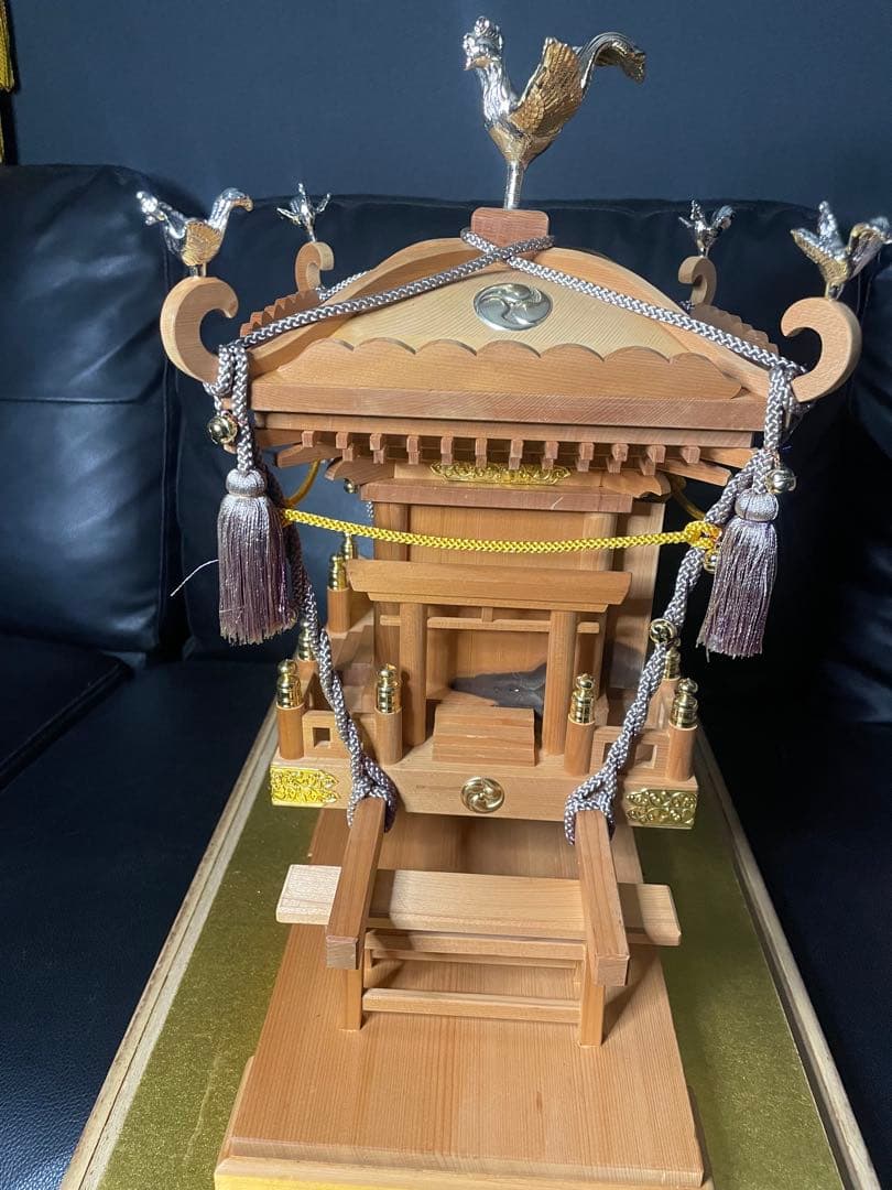 神輿型 置時計　装飾時計　御神輿　希少　動作未確認　喜好作