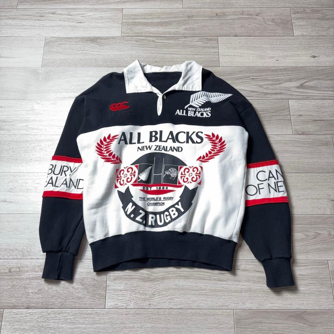 80s Canterbury 1987 W杯 ニュージーランド 優勝記念シャツ