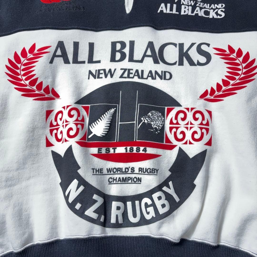 80s Canterbury 1987 W杯 ニュージーランド 優勝記念シャツ