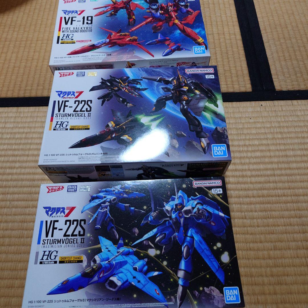 ファイヤーバルキリー&シュトゥルムフォーゲルII(ガムリン機.マックス機)