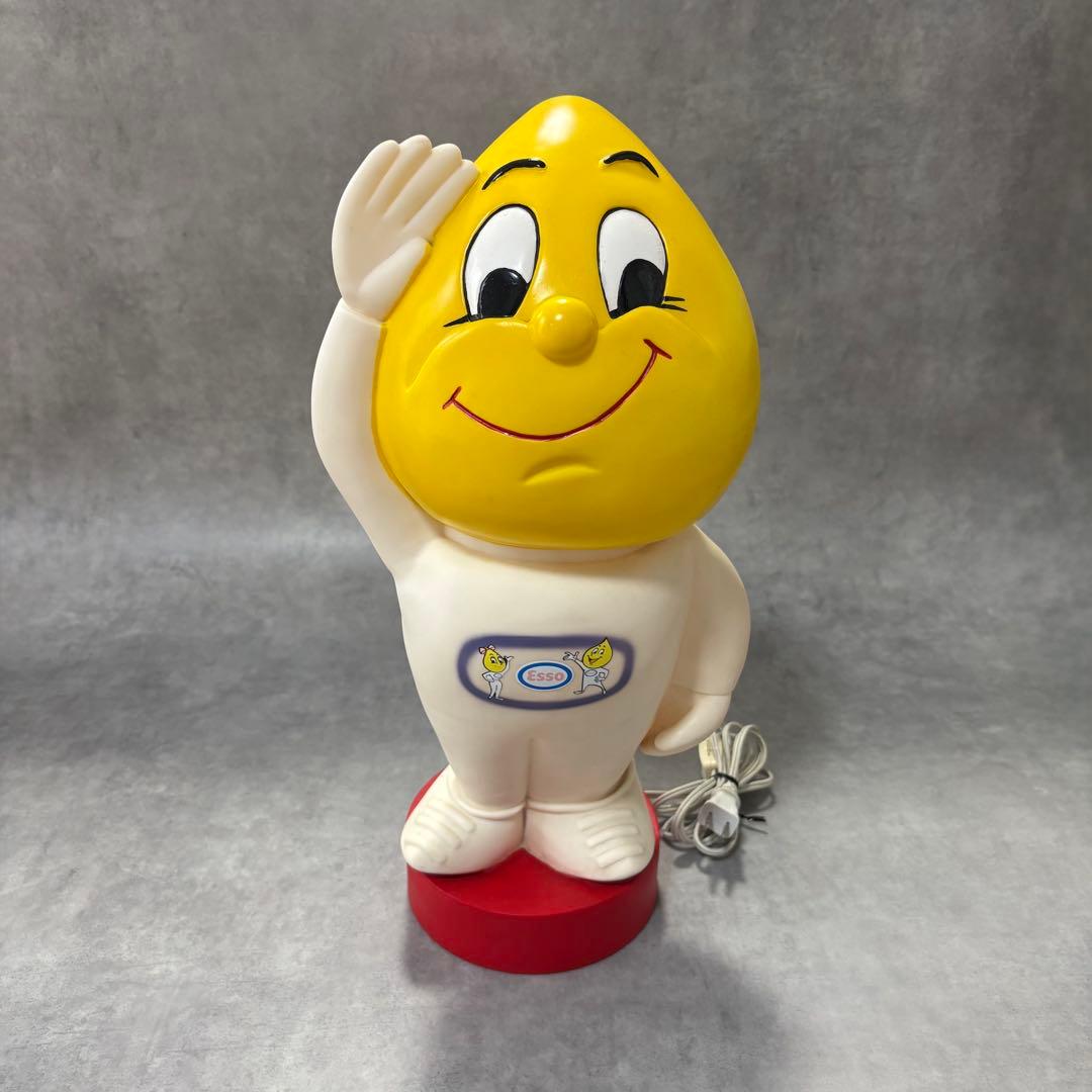 当時物！ESSO エッソボーイランプ ビンテージ レトロ オブジェ フィギュア