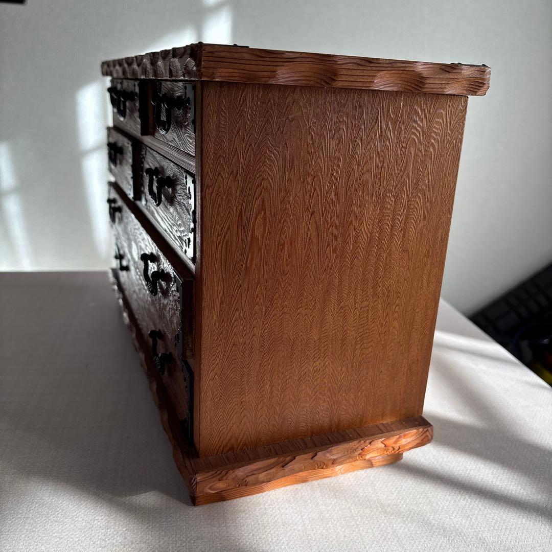 屋久杉　さつま印　小物入れ