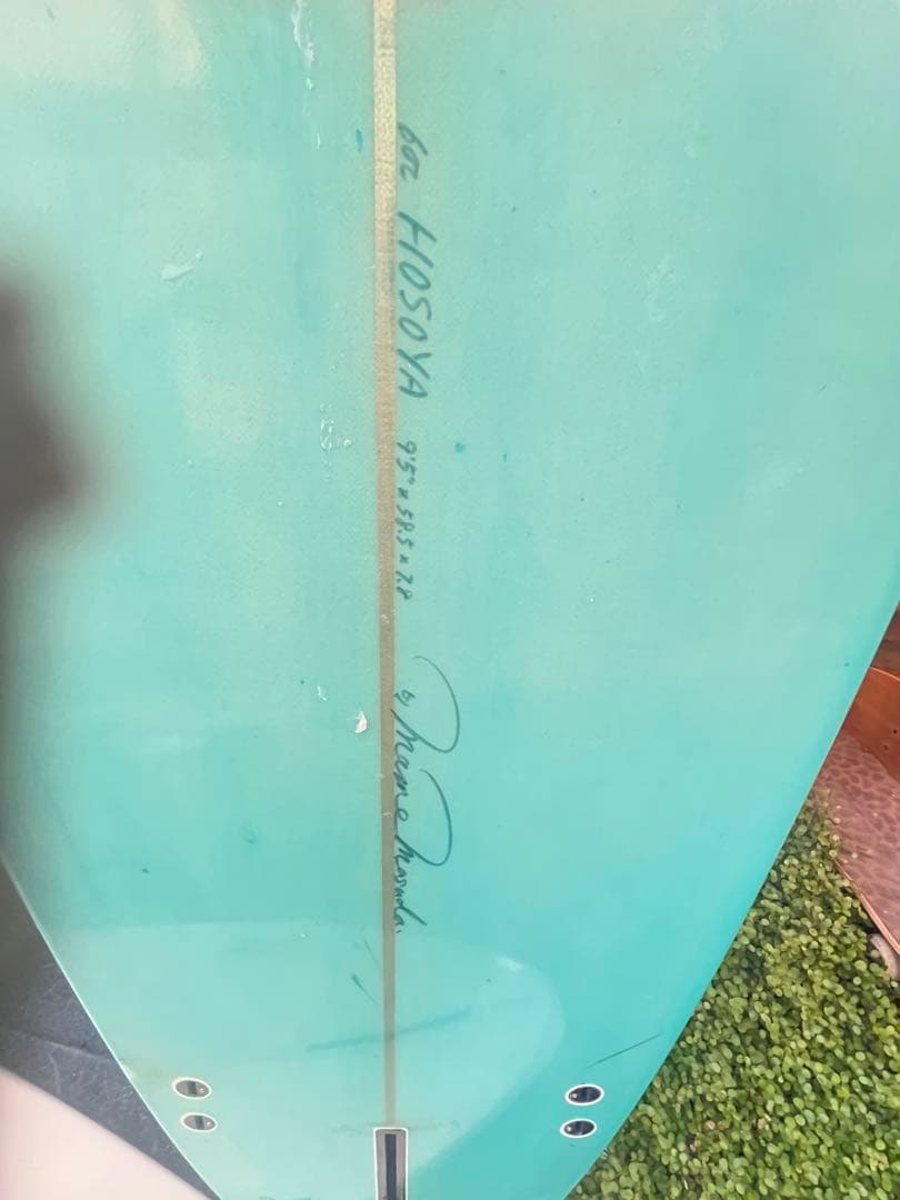 SFサーフボード マメ増田さんハンドシエープ9.5ロングボード