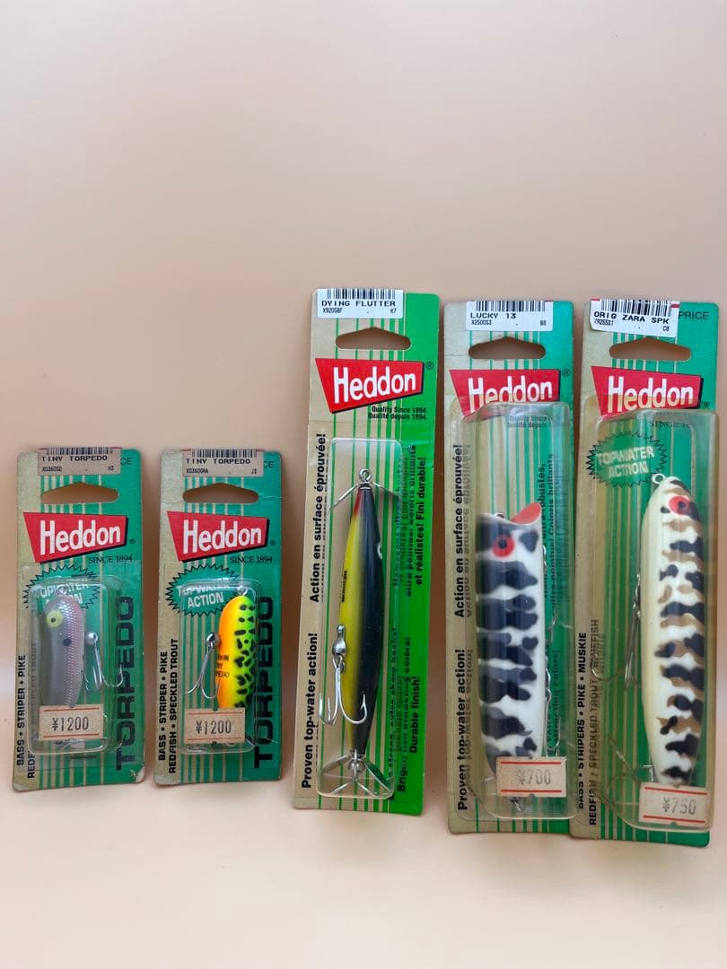 1-25 Heddon ルアー 5個セット