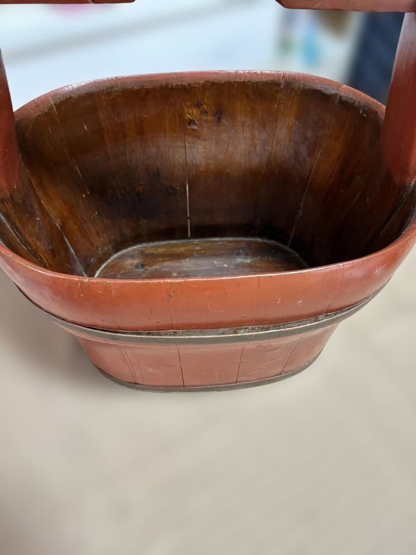 木桶 飾り桶　古道具 骨董品　インテリア 置物