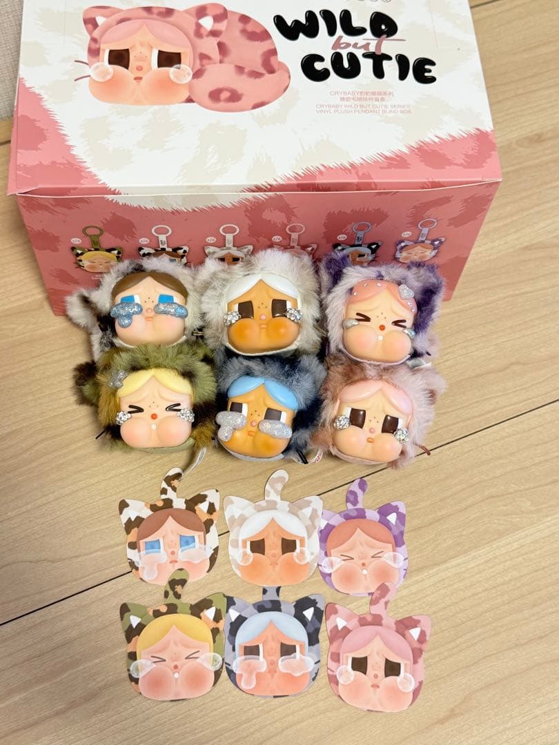CRYBABY Wild but Cutie アソート スワロ ラメ デコ