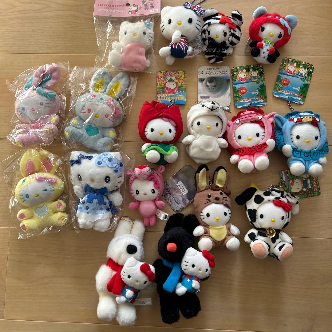 キティ　ご当地　マスコット　キーホルダー　usj ぬいぐるみ