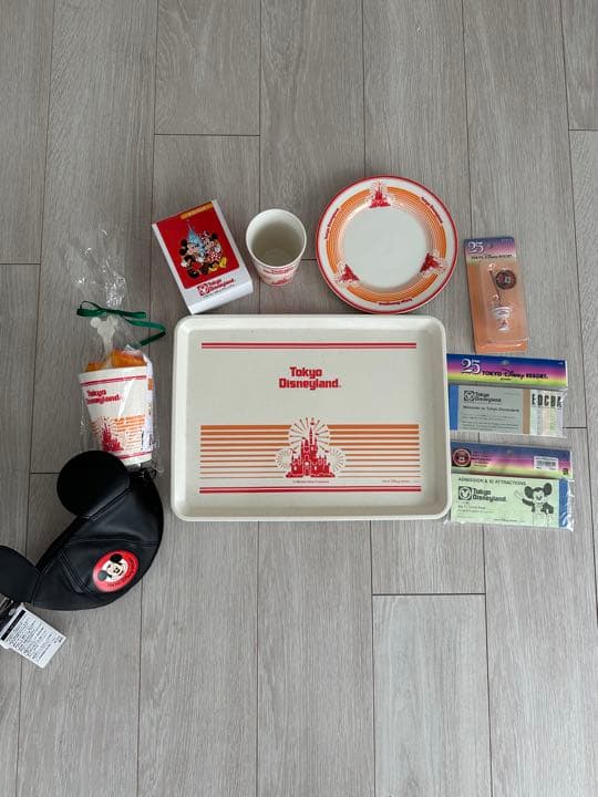 ディズニー復刻セット　ヴィンテージ 完売品ディズニーランド　レア　ミッキーマウス