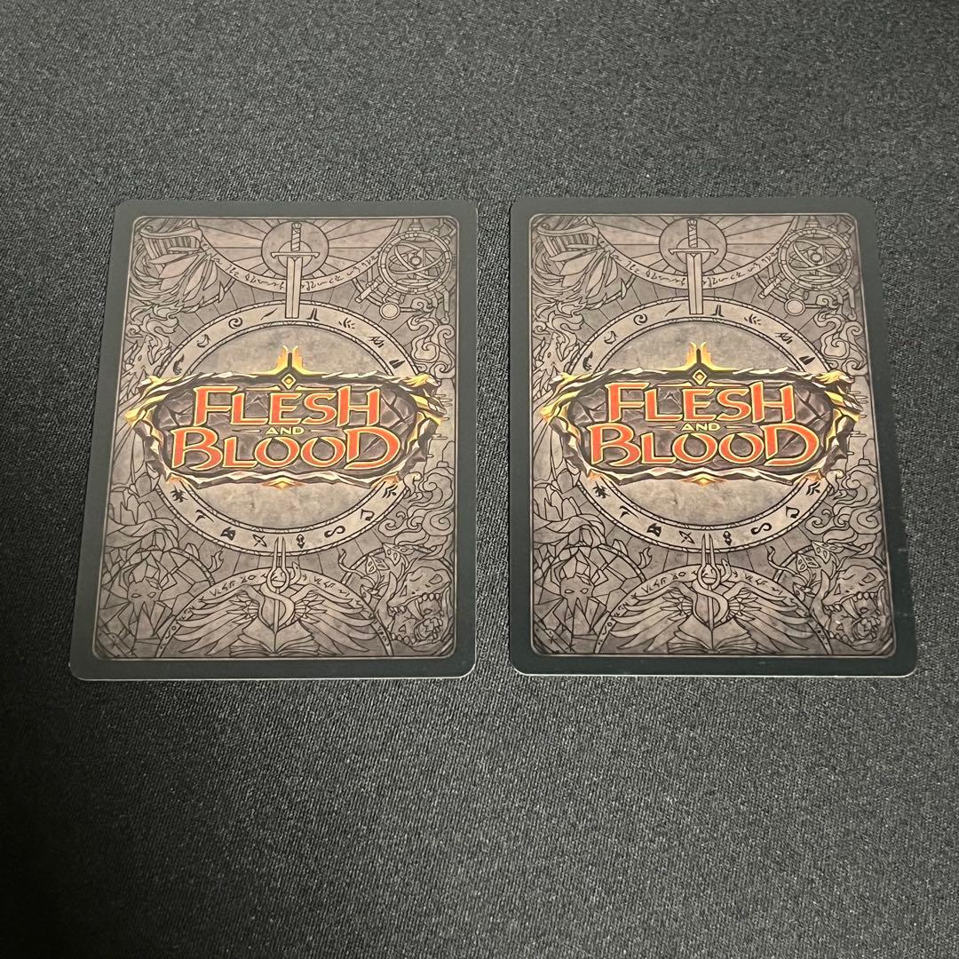 flesh and blood pummel プロモ RF 英語版 2枚セット