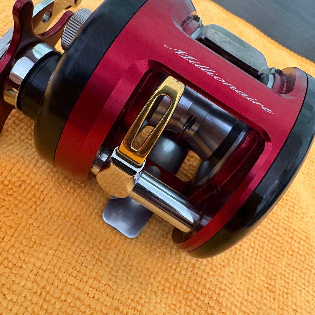 ☆激レア品☆ダイワ　ミリオネアSW203 日本製　　レア物ウッドハンドル付き