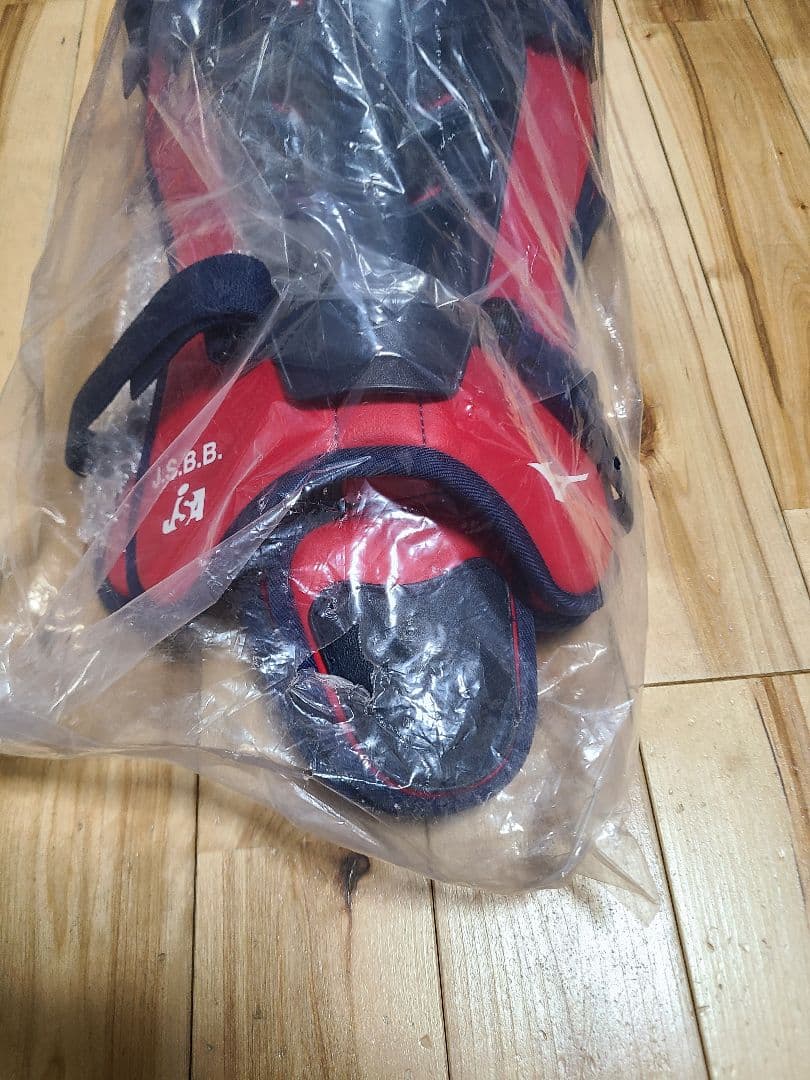 ミズノ 軟式　ゴムソフトボール用 レガース 　1DJLD25074　Lサイズ