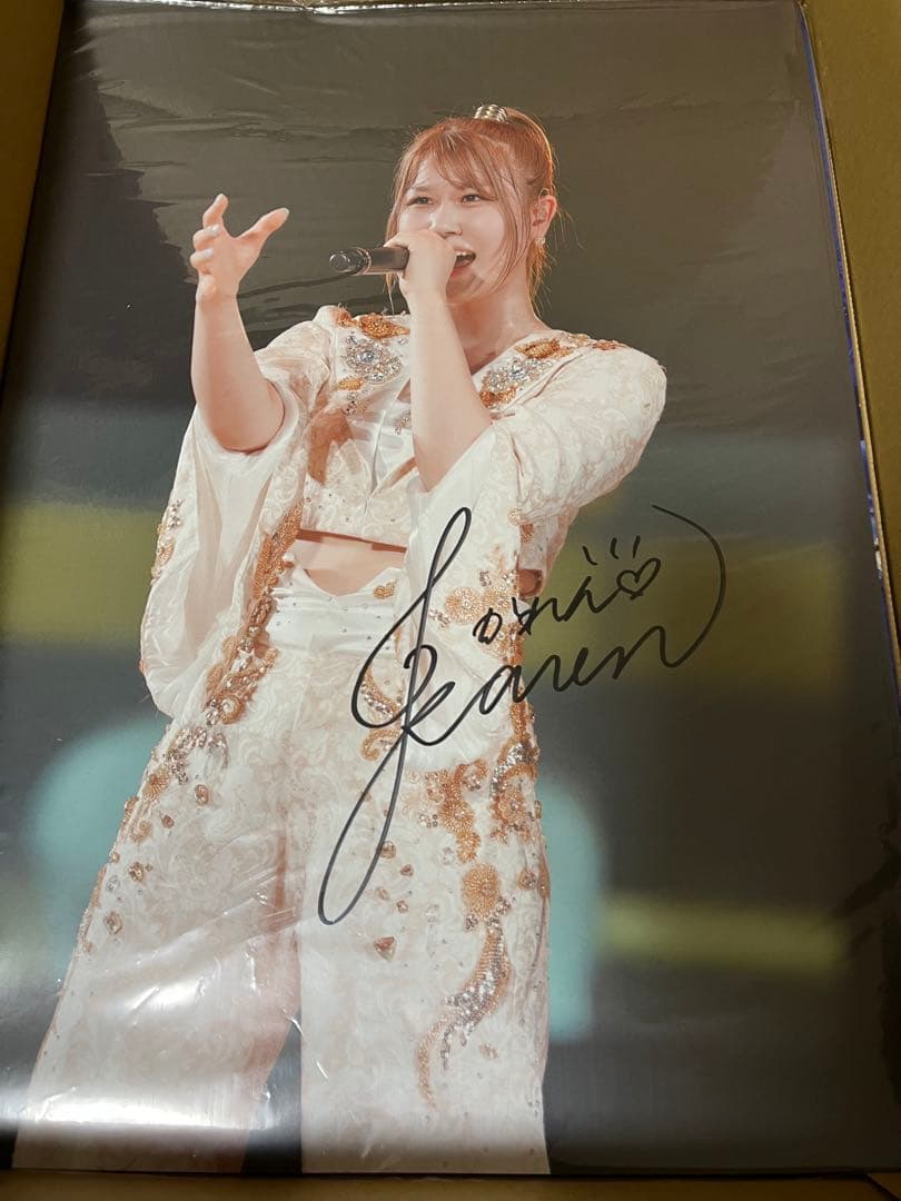 リトグリ ラッフルくじ A賞ポスター　かれん