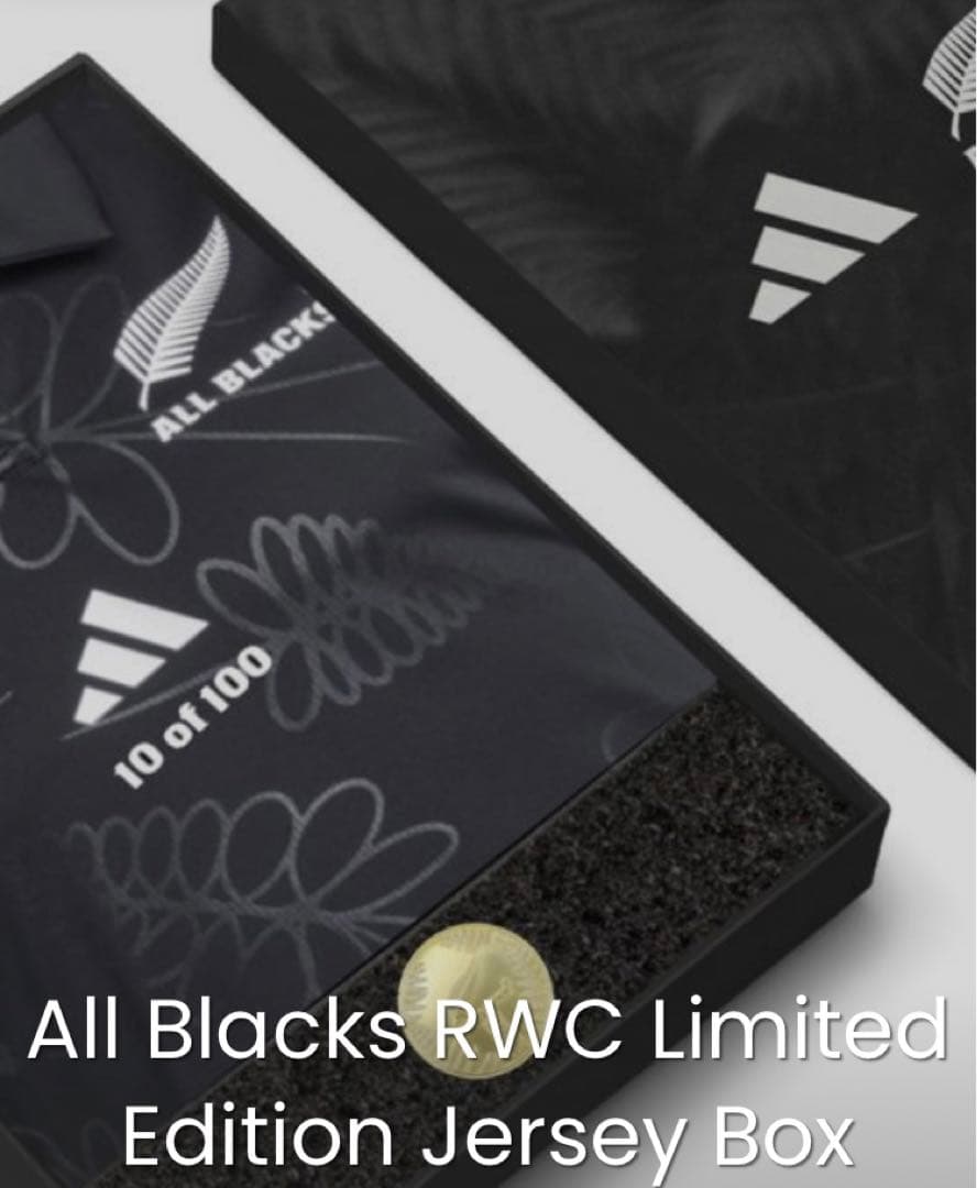 RWC2023 オールブラックス パフォーマンスジャージ 200着限定BOX L