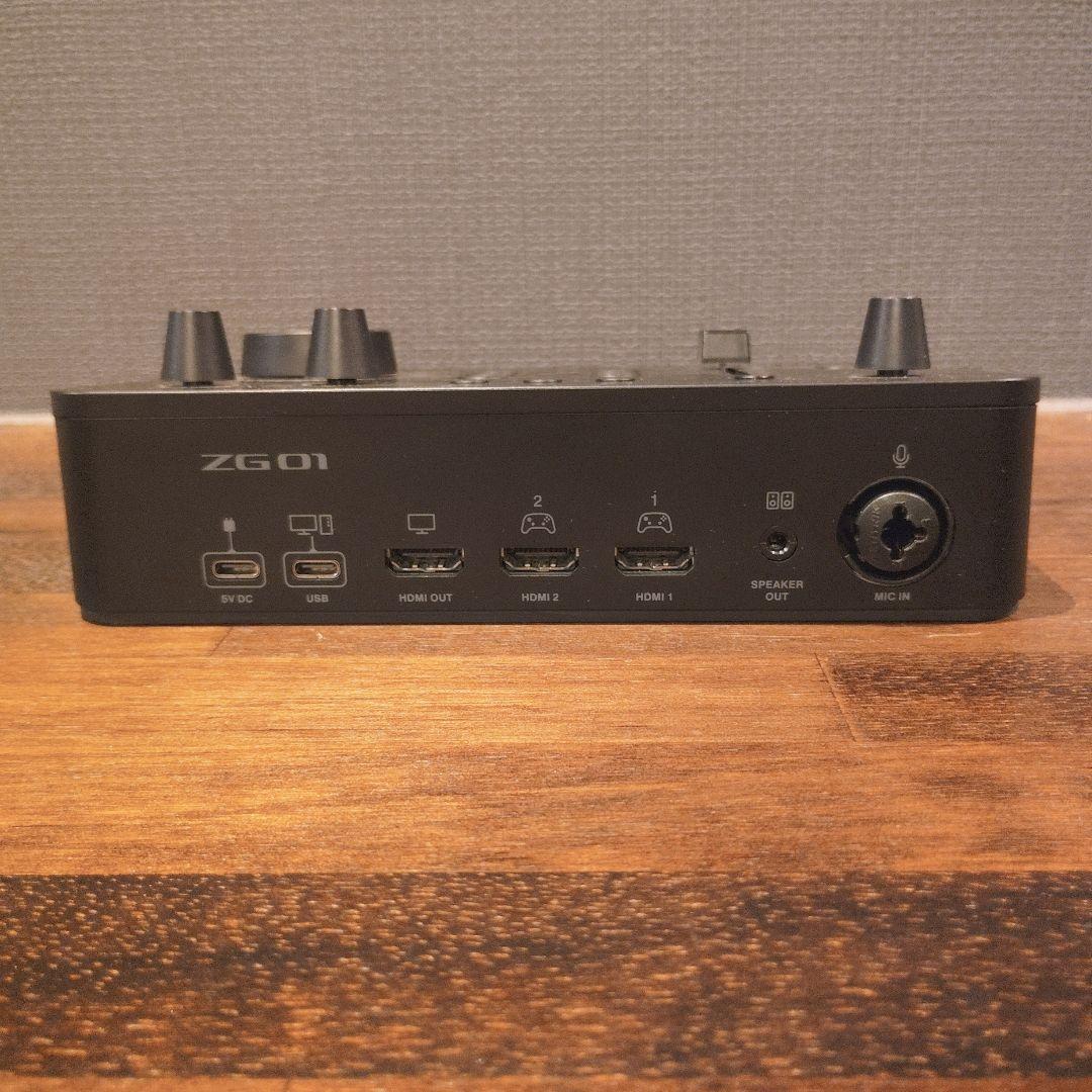 【ZG01】オーディオインターフェイス 黒