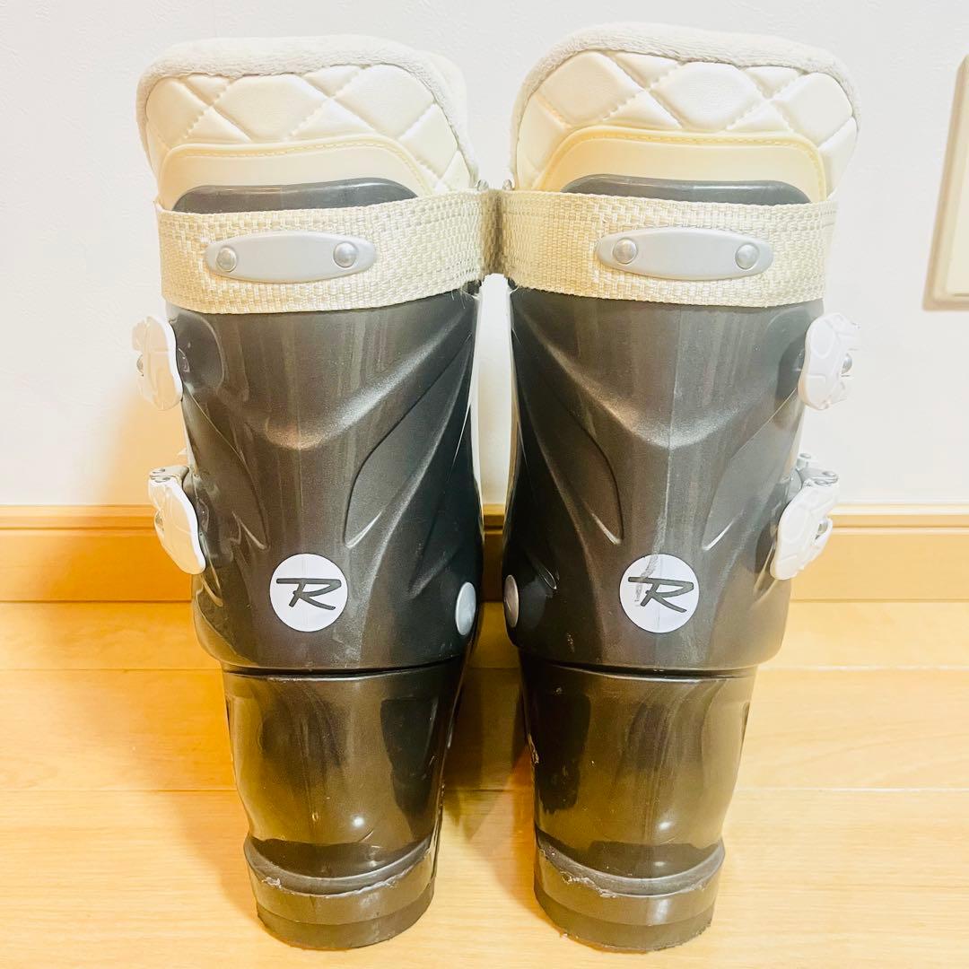 極美品 ロシニョール 22〜23.5 スキーブーツ レディース キッズ 初心者