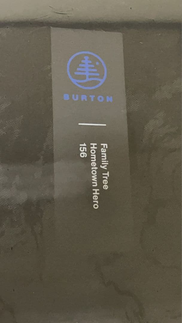 新品■Burtonファミリーツリーホームタウンヒーロー キャンバー スノーボード