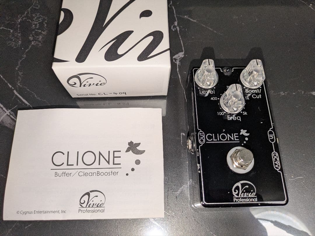 Vivie CLIONE Buffer/Clean Booster 動作確認済