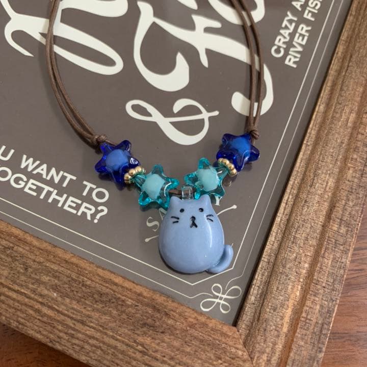 45.メタリックぽっこりにゃんこチョーカー　10本