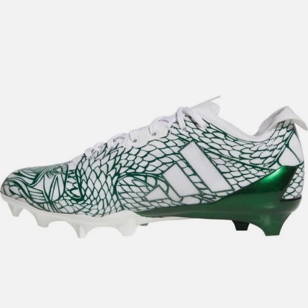 アディダス 30 アディゼロ エレクトリック アメフト スパイク シューズ 緑