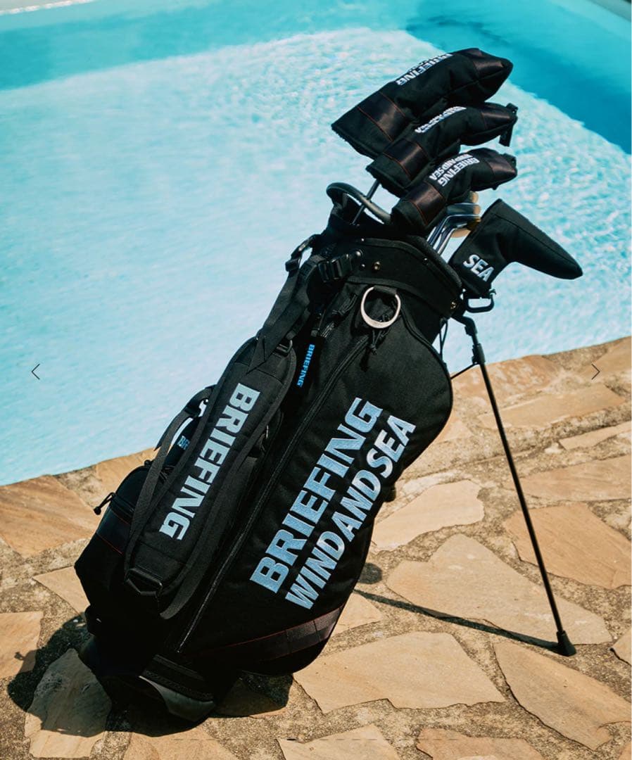 【新品】即発送BRIEFING WIND AND SEA コラボ キャディバック